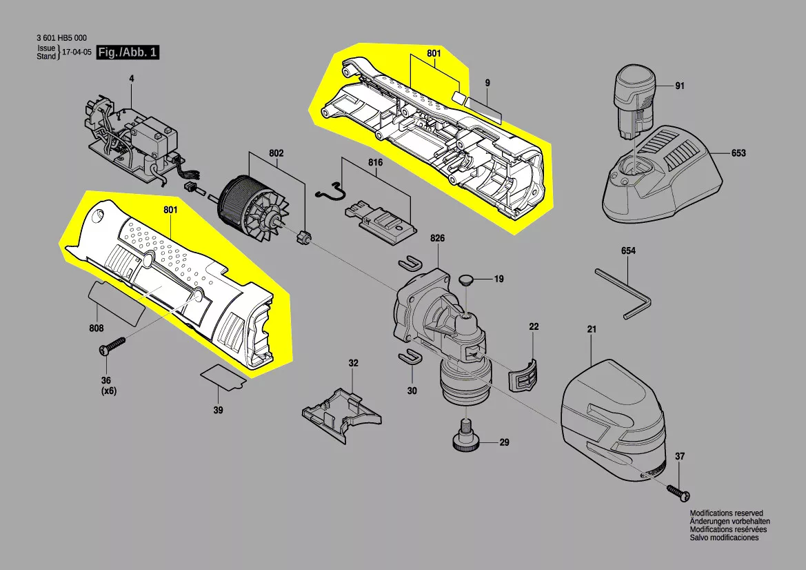 Coquille réf. 1 607 000 CJ5 Bosch